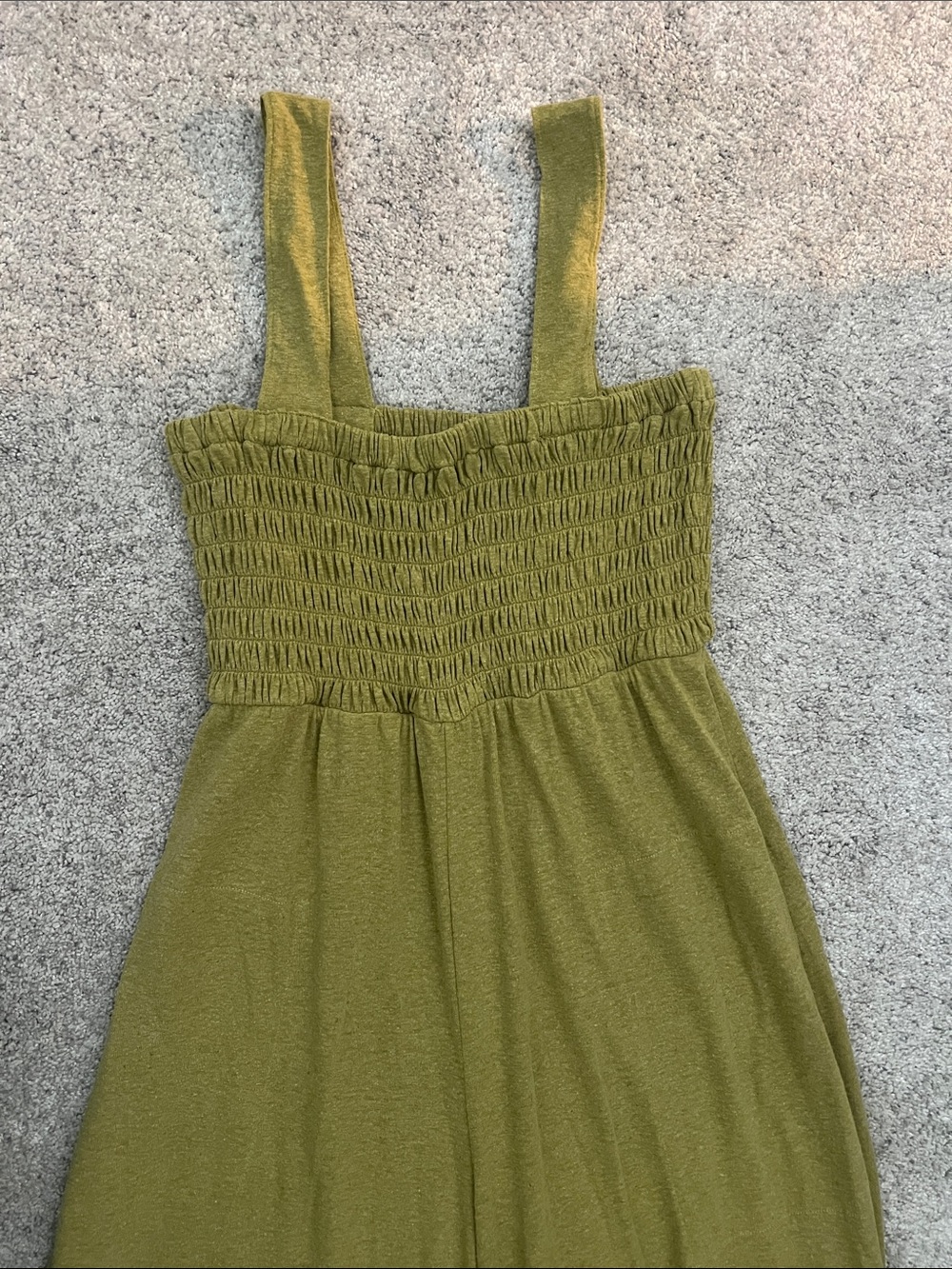 Free People Green Homecoming Jumpsuit - Picture 2 of 5